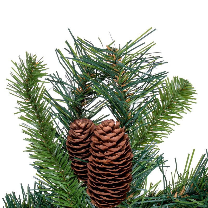 Guirlande de noël artificielle en pin cheyenne