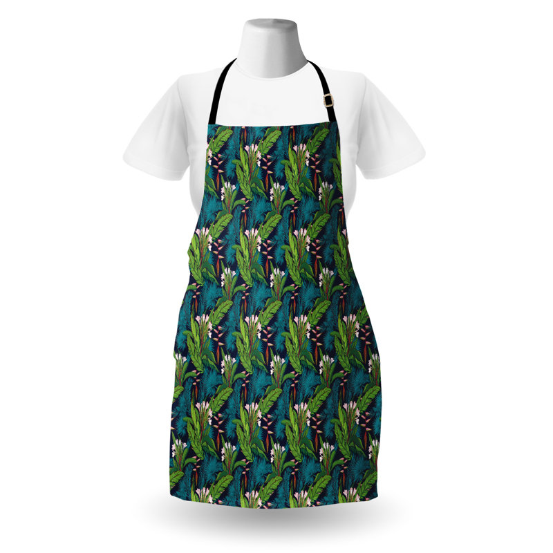 Floral Bib Apron