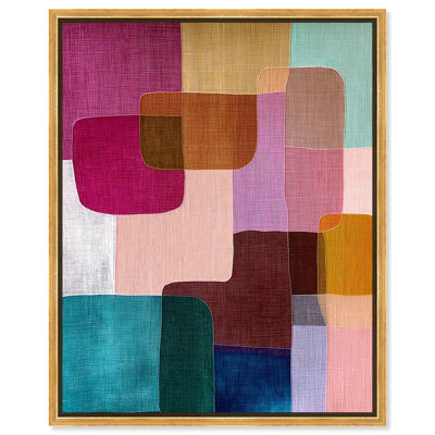 Art moderne sur toile "Color Block Cadence III" par Art Remedy