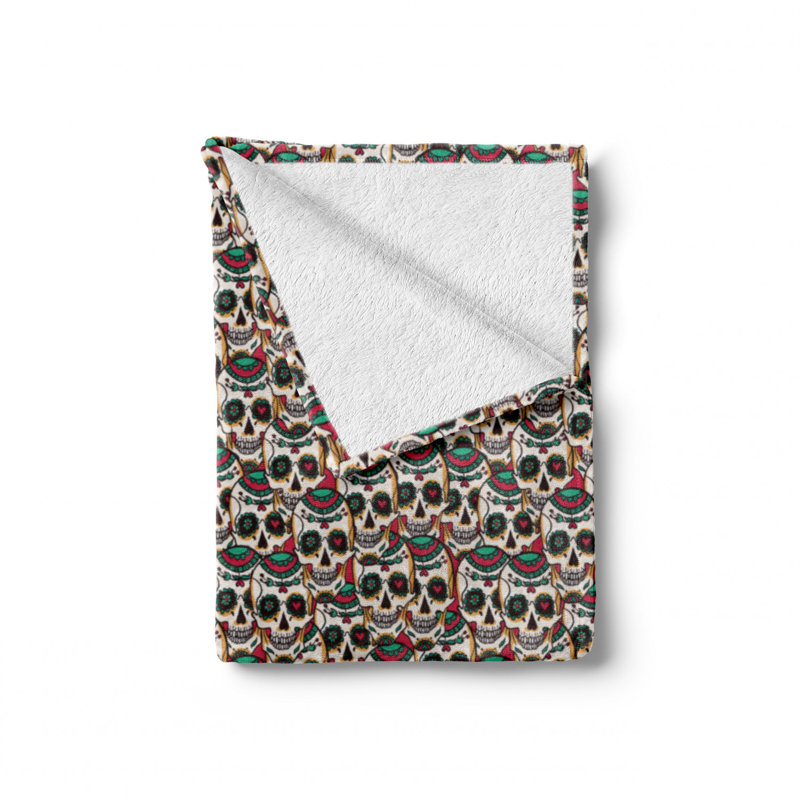 Hand Woven Throw Blanket, 60" W x 80" L