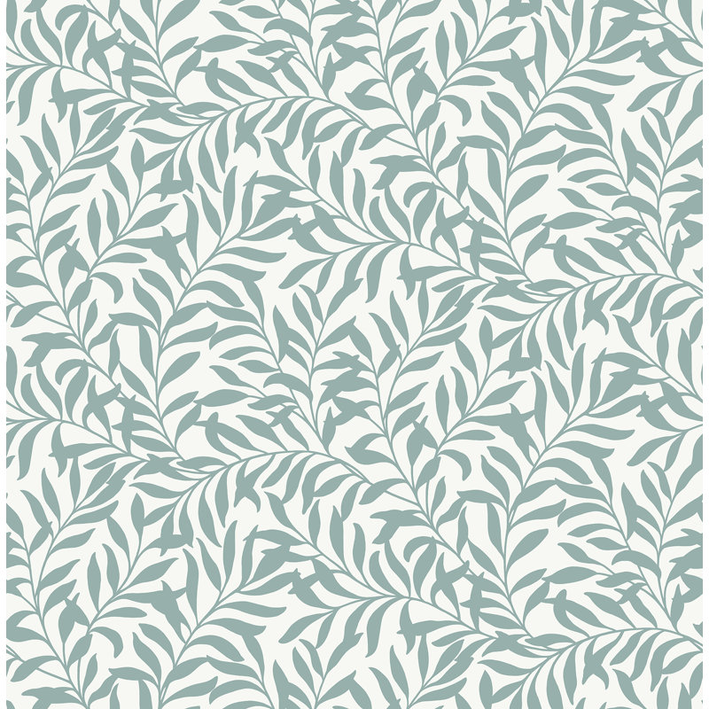 Rouleau de papier peint adhésif L 18 pi x l 20,5 po, Vert