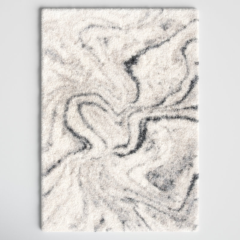 Tapis ivoire / gris Speight, Rectangle de 10 pi x 14 pi, Ivory/Grey