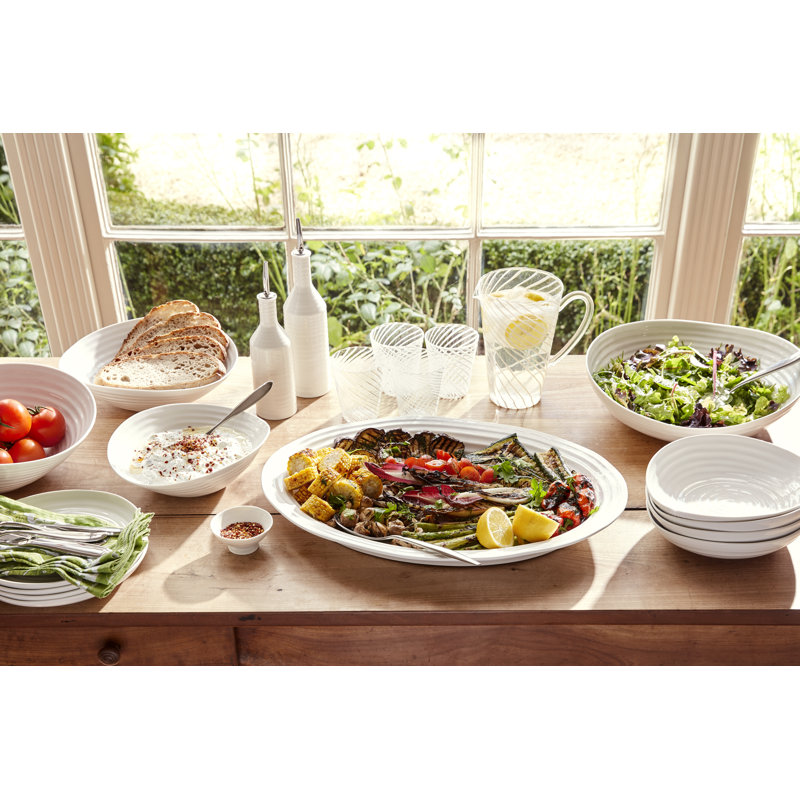 Portmeirion Sophie Conran White Salad Bowl, Large
