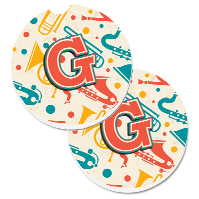 Sous-verre voiture instruments de musique, G