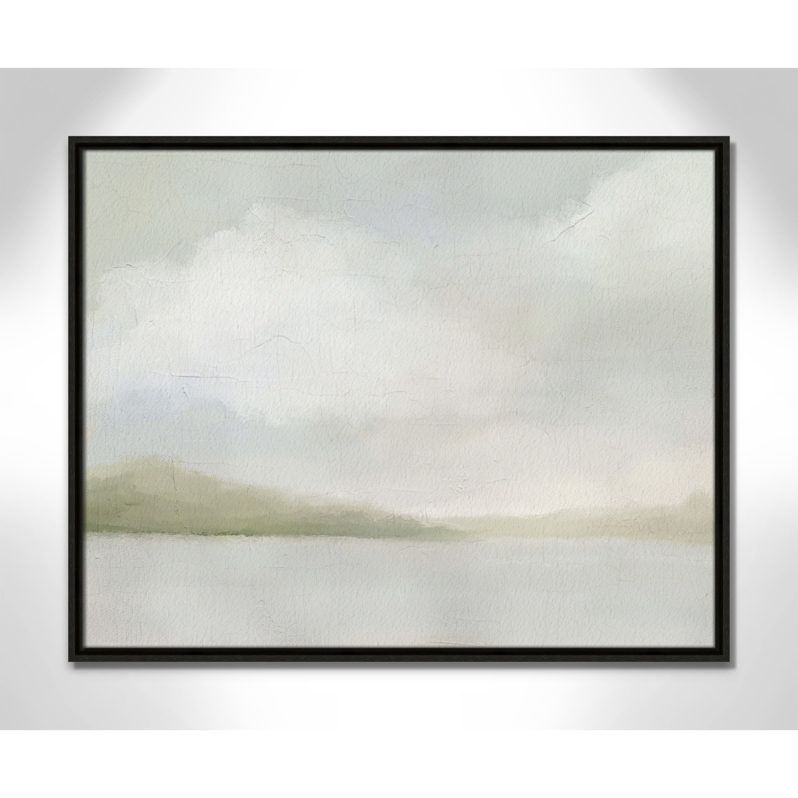 Queensland "A Tranquil Morning" Print, 23.5" H x 29.5" W, Espresso