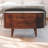 California Walnut Rounded Lid Up Blanket Box-108808836