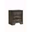 Table de chevet 2 tiroirs 1pc