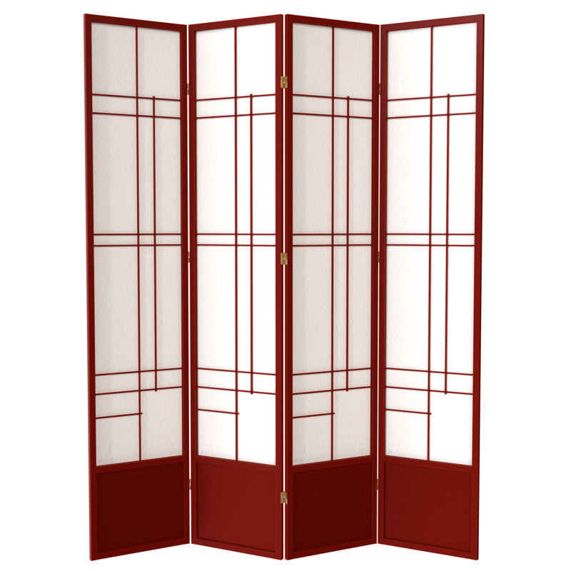 Cloison pliante Clara, Bois de rose, 4