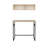Hussum Metal Base Writing Desk-1724247473