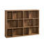 Bibliothèque, finition brune