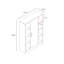 Scandia Freestanding Bathroom Cabinet