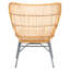 Fauteuil papillon en lin 28,4 po-814755549