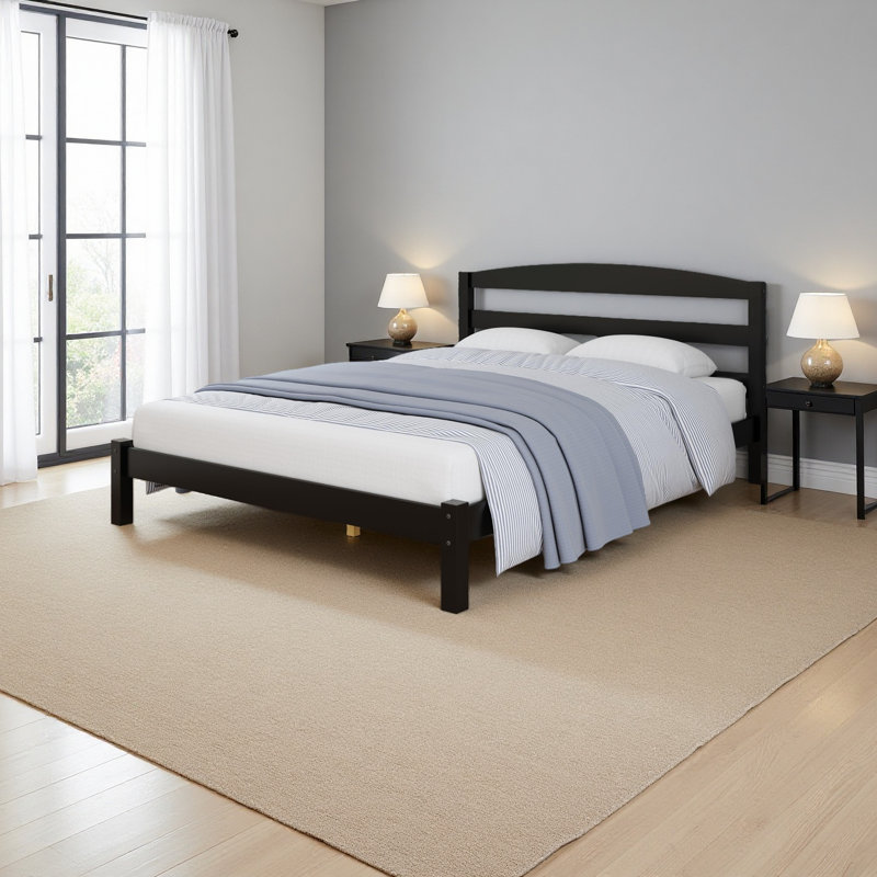 Lit plateforme Wood