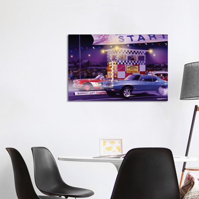 Drag City by Bruce Kaiser - Wrapped Canvas Gallery-Wrapped Canvas Giclée