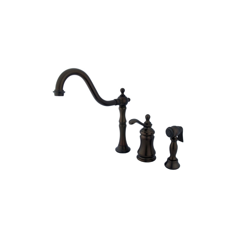 Templetion Single Handle Kitchen Faucet, Oil Rubbed Bronze
