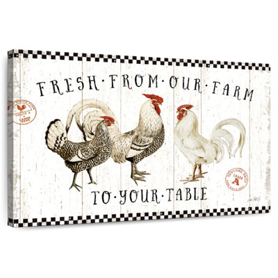 Plaque murale Free Range Fresh I