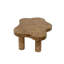 Table basse moderne de 40 pouces en forme de nuage