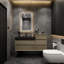 Ensemble de meuble-lavabo mural simple 67 po Golitz-95587366