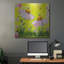 Art mural luxueux en métal «Spring Delight» par Carrie Sharp, 36 po x 36 po-114799474
