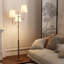 Lampe sur pied de luxe rétro