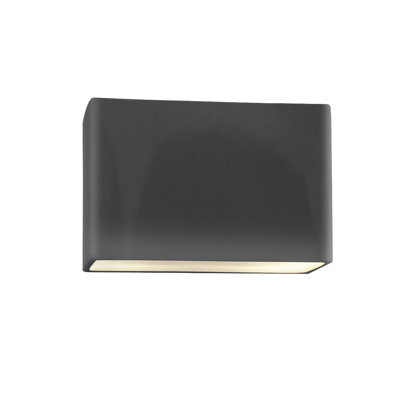 Ambiance Ceramic LED Flush Mounted Sconce