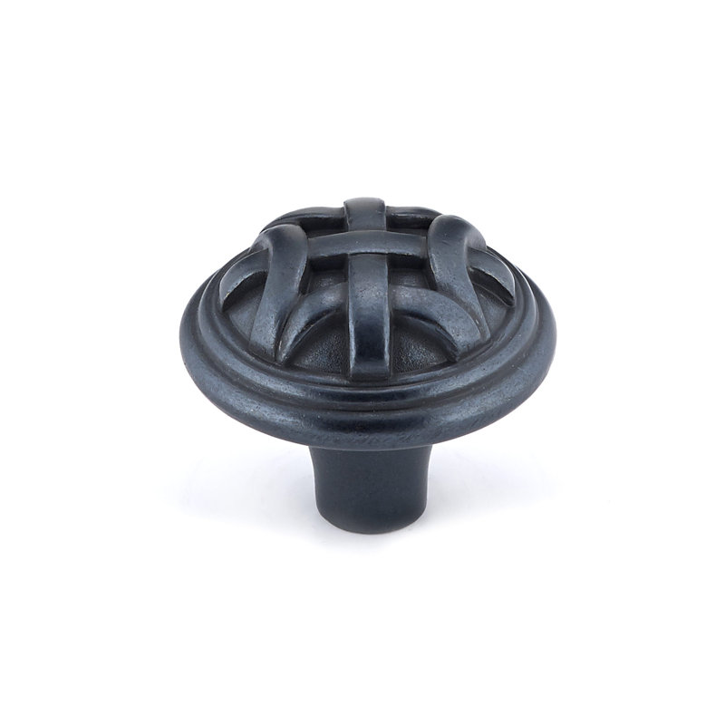 Poignée ronde Expression de 1 1/4 po de diamètre, Anthracite