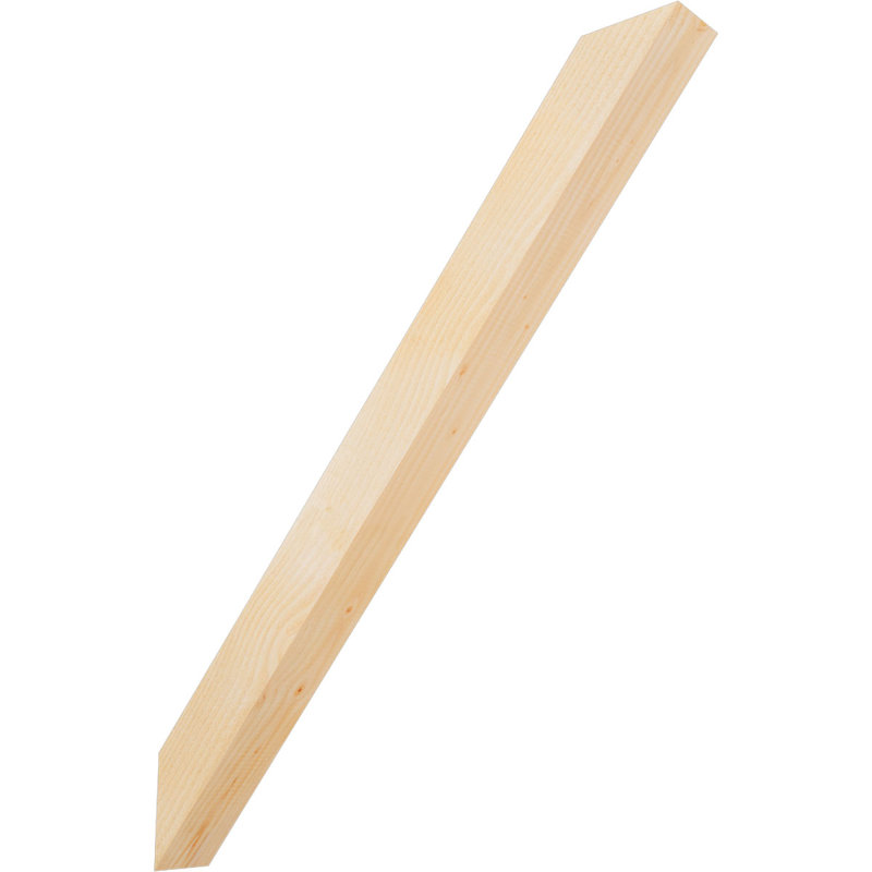 Attelle de genou traditionnelle, Douglas (sciage brut), H 40 po x l 4 po x P 34 po