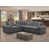 Dark Gray Polyester/Chenille