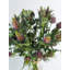 Arrangement de chardon vert
