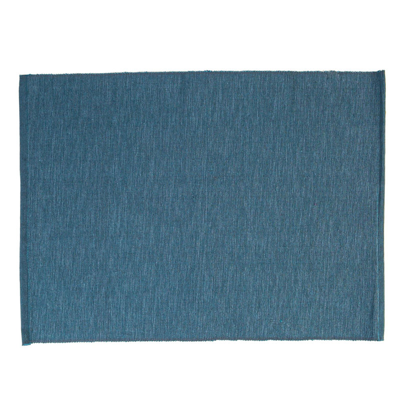Nicola Spring - Cotton Fabric Placemats, Blue