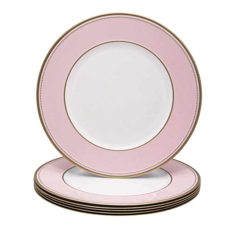 Dining plate,for Dinner Plates,Chargers for Wedding, Party Easter Table Settings(Pink)
