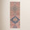 Davin Pink Blue Washable Oriental Rug