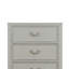 Commode 5 tiroirs Elidi Grey