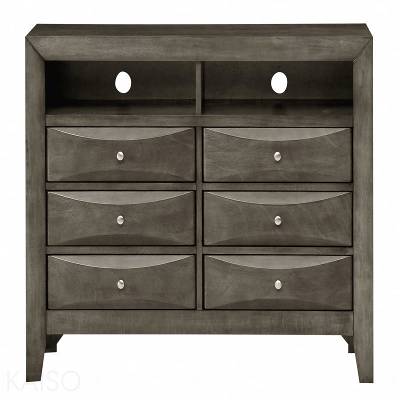 Commode média, gris, Gris