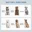 White Dog Powering Configuration - Rangement et bols surélevés pour grande installation