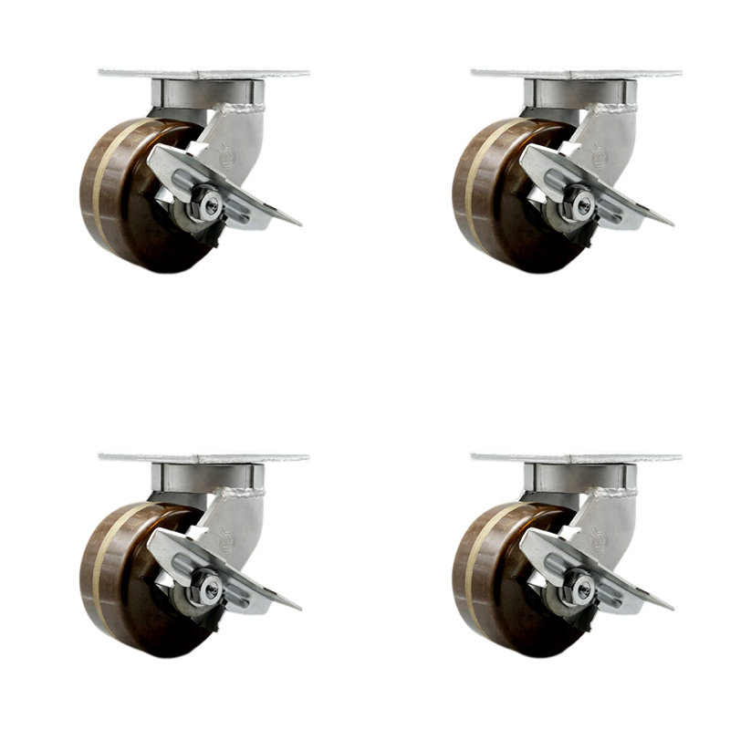 Heavy Duty High Temp Phenolic Caster