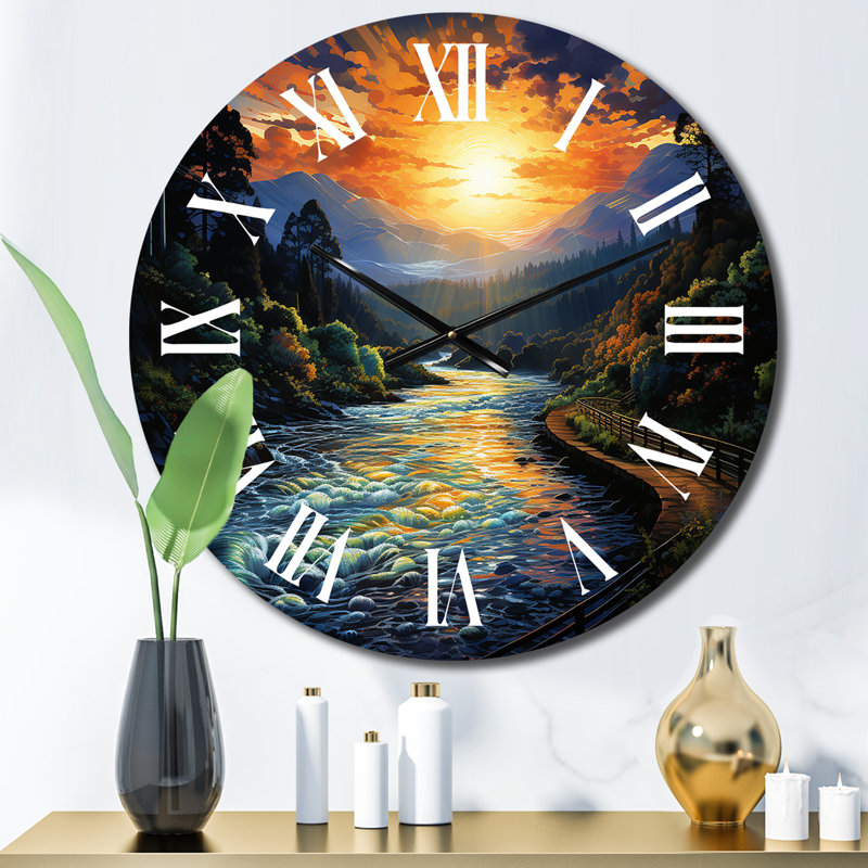 Horloge murale Charlean, Grand