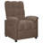 Adelbrand Recliner Leisure Adjustable Cozy Chair for Home Theater Cinema Fabric-1042740343