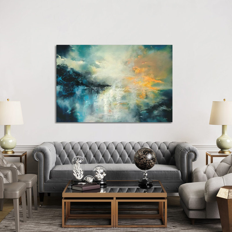The Dawn Is Not Distant 1 Piece Wrapped Canvas Painting, 152.5 cm H x 101.5 cm W