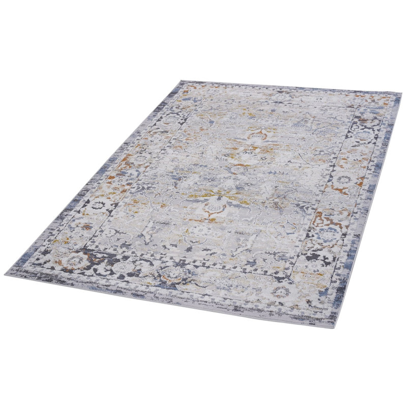 Oriental Indoor / Outdoor Rug, Rectangle 5'3" x 7'6"