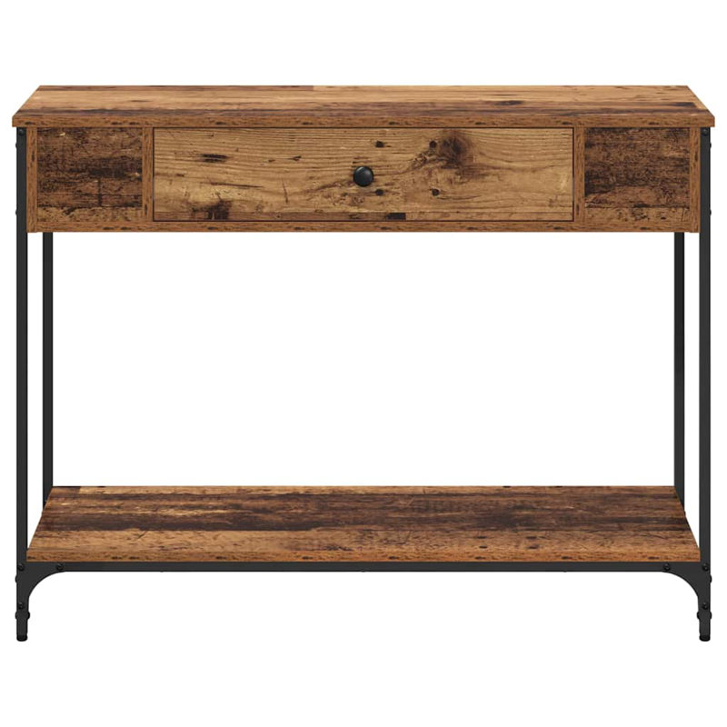 100cm Console Table, Old Wood
