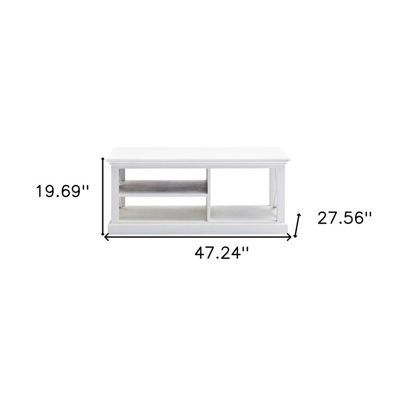 Table basse Guildford, Blanc