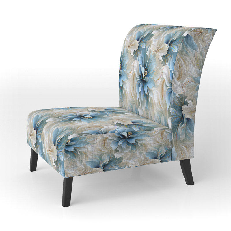 Fauteuil de chambre rembourré bohémien et éclectique Ethereal
