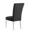 Ensemble de 2 chaises de salle à manger rembourrées Modern Velvet-1750804985-1750804987