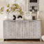 Armoire de rangement à 4 portes en bois de style campagnard Accent-701122122
