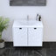 Meuble-lavabo simple 31,5 po avec plateau Taren