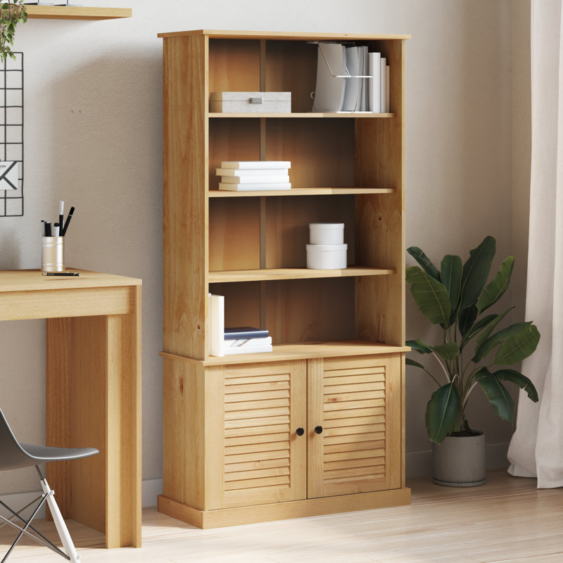 170cm H x 85cm W Standard Bookcase, Brown