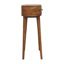 Evonnia 60cm W Solid Wood Bedside Table-711250276