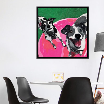 Flip 'n' Flop by Julie Ahmad - Gallery-Wrapped Canvas Giclée