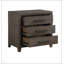 Table de chevet 3 tiroirs Daylin